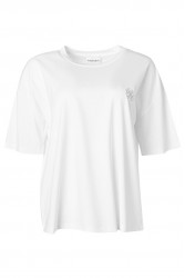 MIX AND MATCH Mia T-shirt Off White Εκρού T-shirt