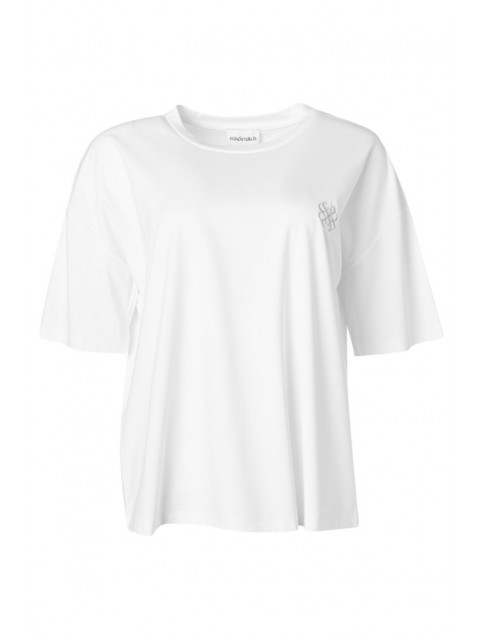 MIX AND MATCH Mia T-shirt Off White Εκρού T-shirt