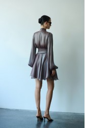 MIX AND MATCH Savina Smoky Mauve Dress Μωβ Φόρεμα