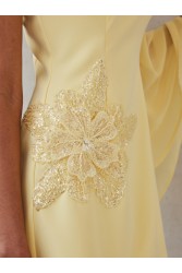 MIX AND MATCH Valerie Dress Butteryellow Κίτρινο Μίνι Φόρεμα