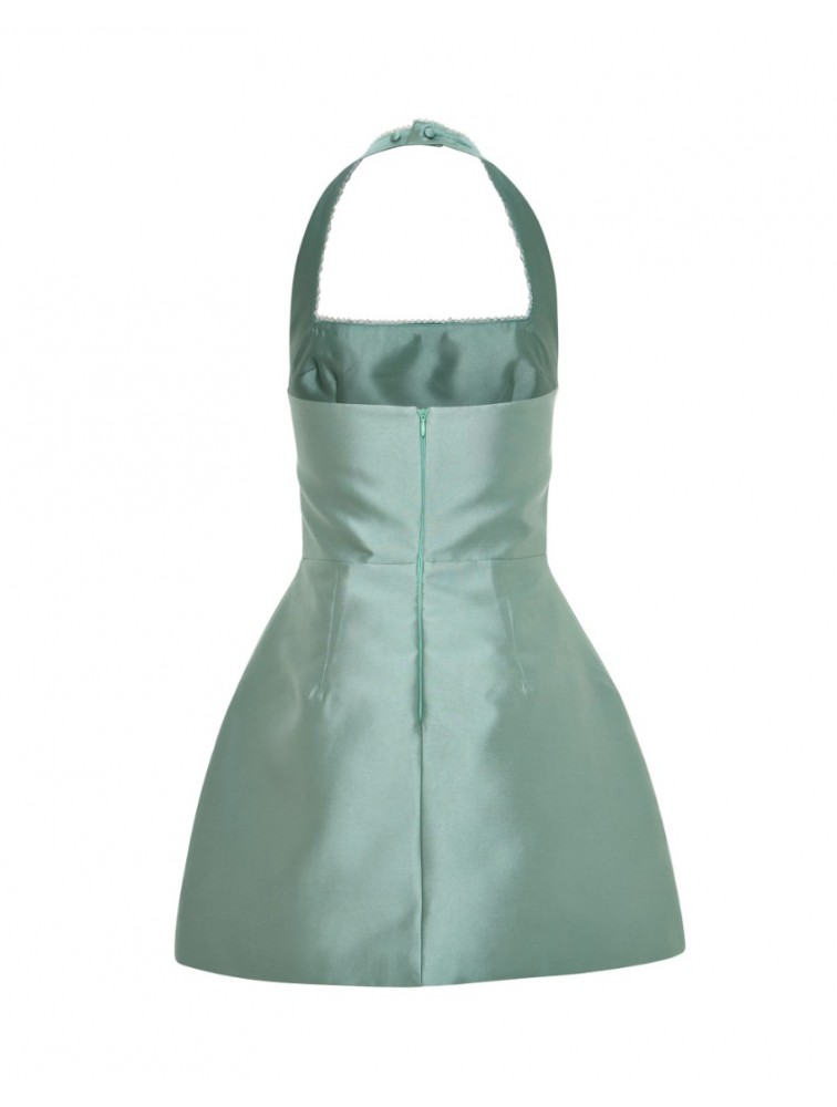 MIX AND MATCH Victoria Dress Soft Mint Mini Μίνι Μιντ Φόρεμα