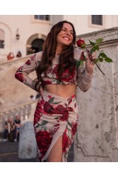 MYA COLLECTION Daisy Top Φλοράλ Τοπ