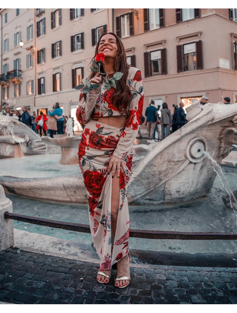 MYA COLLECTION Daisy Top Φλοράλ Τοπ
