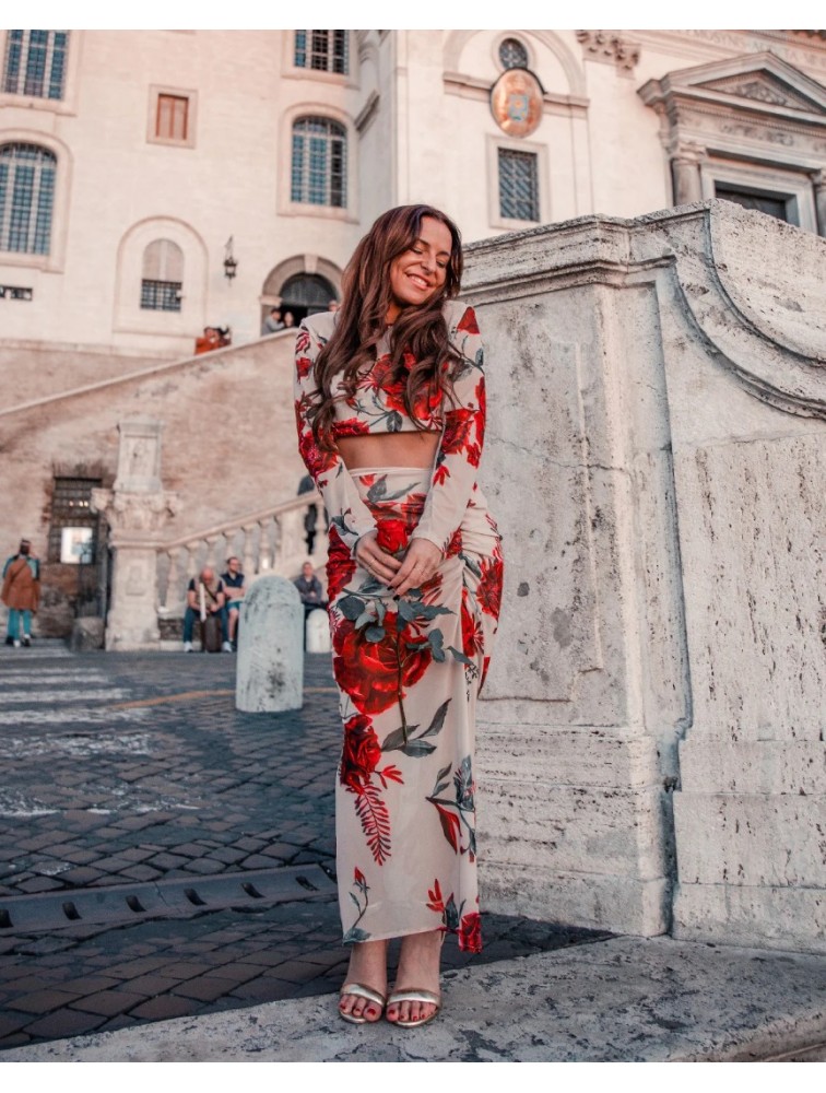 MYA COLLECTION Daisy Top Φλοράλ Τοπ