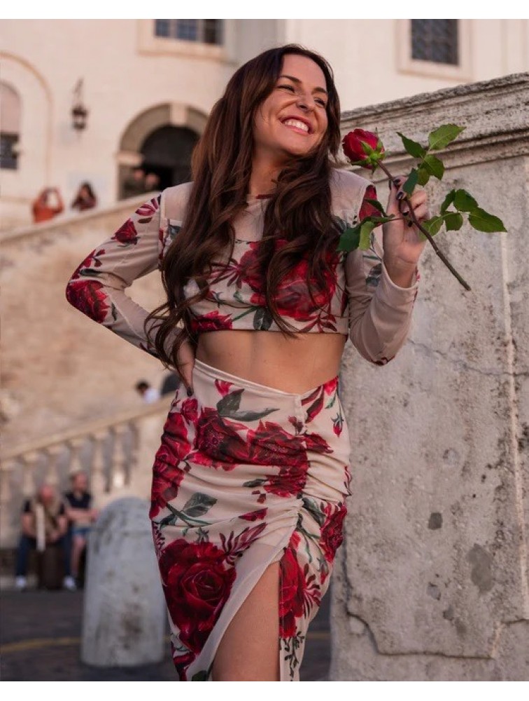 MYA COLLECTION Daisy Top Φλοράλ Τοπ