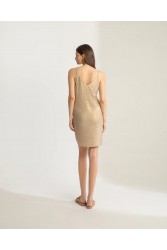 MYA COLLECTION Gold Underdress Χρυσό μεσοφόρι