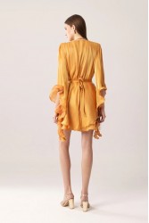MYA COLLECTION Hilary Dress Orange Dress