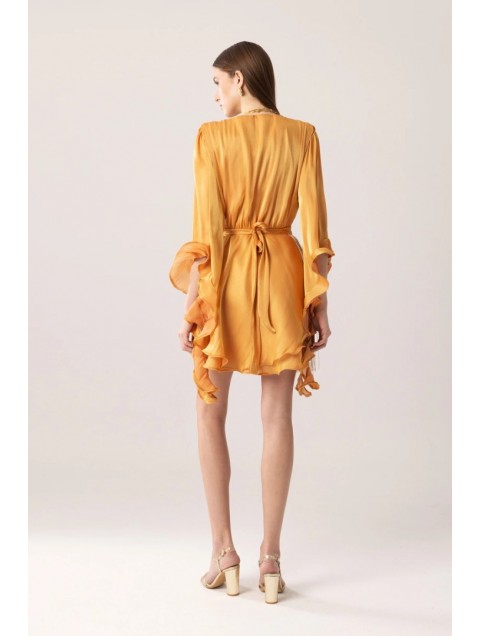 MYA COLLECTION Hilary Dress Πορτοκαλί Φόρεμα