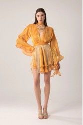 MYA COLLECTION Hilary Dress Orange Dress