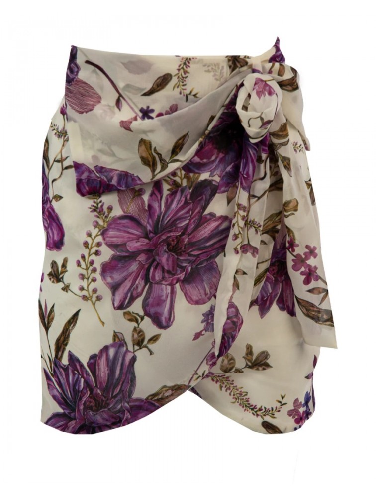 MYA COLLECTION Johanna Skirt Μωβ Φούστα