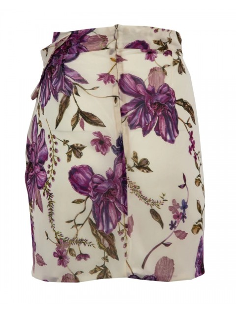 MYA COLLECTION Johanna Skirt Μωβ Φούστα MYA COLLECTION Johanna Skirt Μωβ Φούστα
