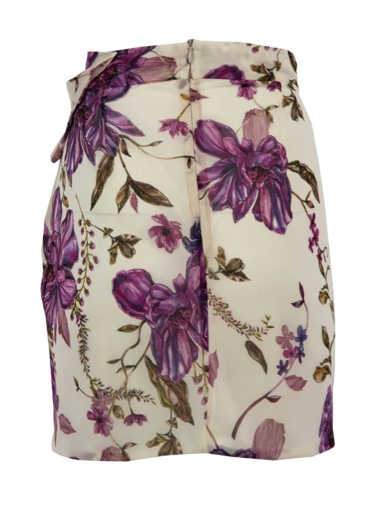 MYA COLLECTION Johanna Skirt Μωβ Φούστα