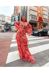 MYA COLLECTION Julia Skirt Printed Εμπριμέ Φούστα