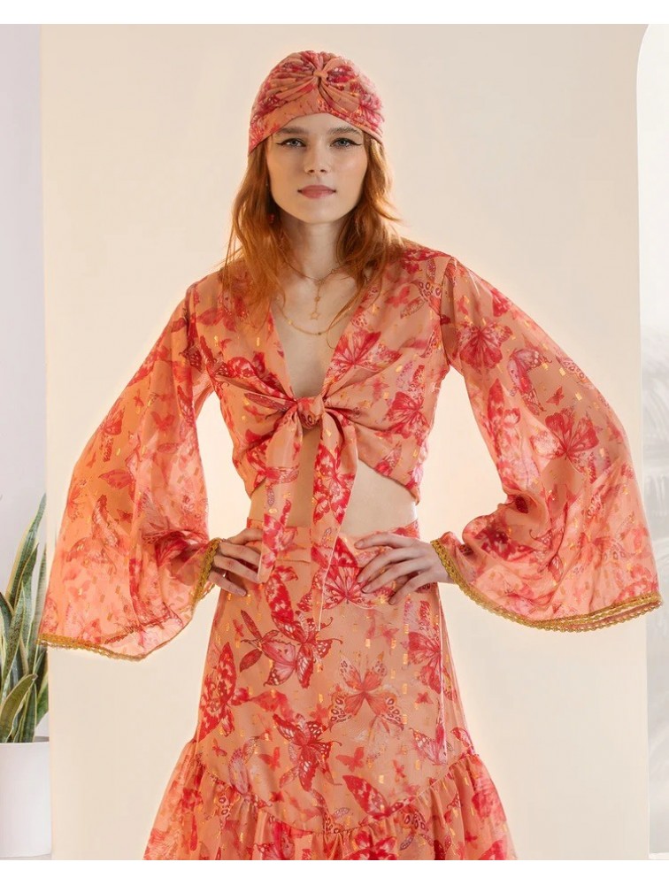MYA COLLECTION Julia Top Printed