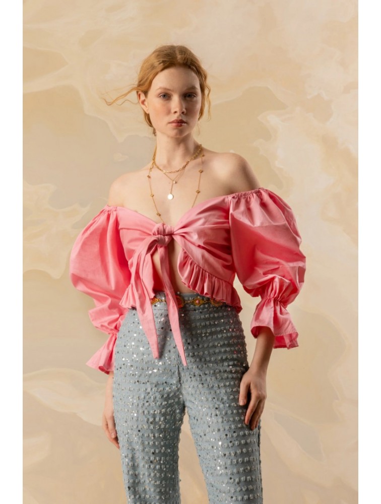 MYA COLLECTION Kai Top Ροζ Τοπ