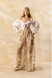 MYA COLLECTION Misty Pants Εμπριμέ Παντελόνα