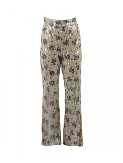 MYA COLLECTION Lynn Ann Silver Pants MYA COLLECTION Lynn Ann Silver Pants