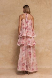 MYA COLLECTION Paloma Dress Φλοράλ Μάξι Φόρεμα