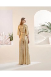 MYA COLLECTION Clytia Top Χρυσό Τοπ