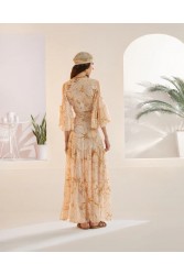 MYA COLLECTION Dorcas Top Χρυσό Τοπ