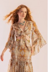 MYA COLLECTION Misty Top Εμπριμέ Τοπ