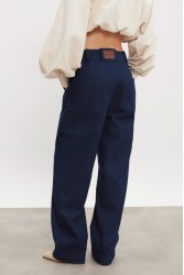 NADIA RAPTI America Denim Trousers Dark Blue Σκούρο Μπλε Τζιν