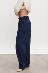 NADIA RAPTI America Denim Trousers Dark Blue Σκούρο Μπλε Τζιν