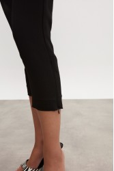 NADIA RAPTI California Capri Jumpsuit Black Μαύρη Ολόσωμη Φόρμα