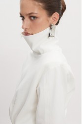NADIA RAPTI Dope Dress Off White