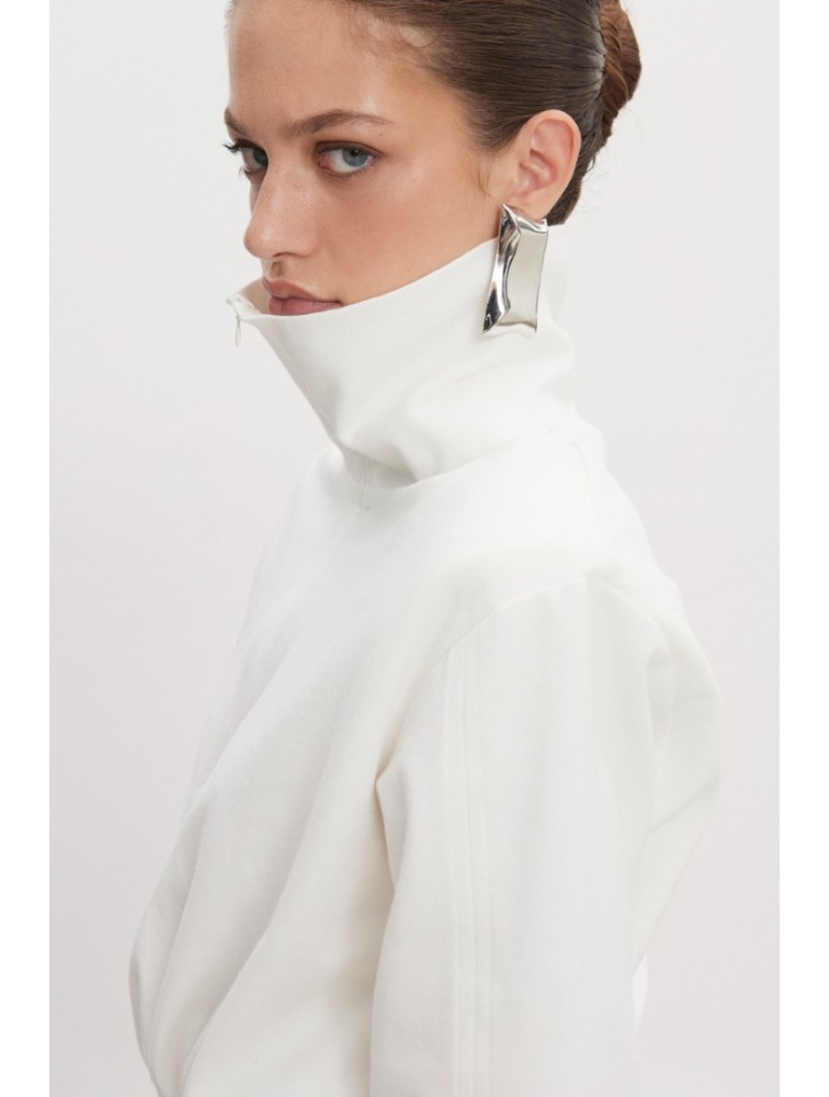 NADIA RAPTI Dope Dress Off White
