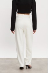 NADIA RAPTI Hourglass Trousers Off White Women/Men Λευκό Παντελόνι