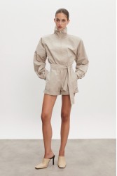 NADIA RAPTI Paolo Jumpsuit Greige Γκρεζ Ολόσωμο Σορτς