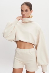 NADIA RAPTI Zen Blouse Ecru