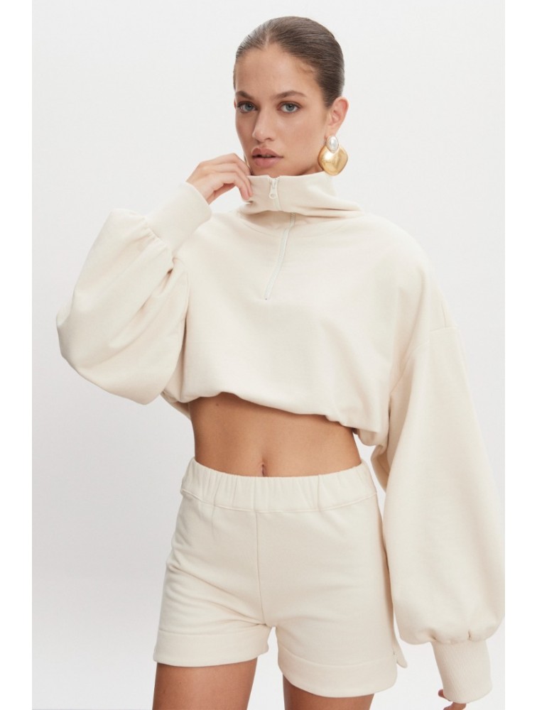NADIA RAPTI Zen Blouse Ecru