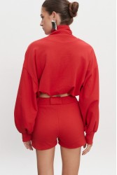 NADIA RAPTI Zen Blouse Red