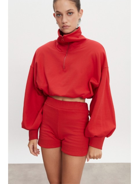 NADIA RAPTI Zen Blouse Red 