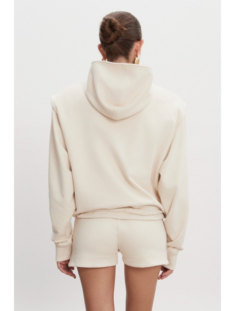 NADIA RAPTI Zen Jacket Women Ecru Εκρού Τζάκετ