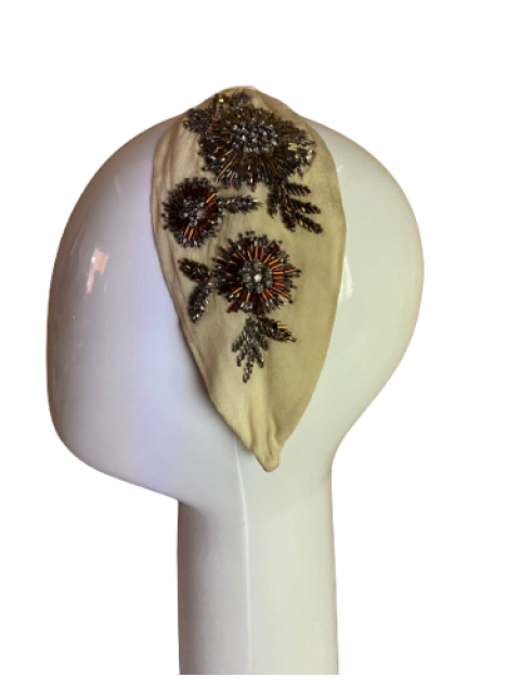 NAMJOSH Ecru Headband NAMJOSH Ecru Headband