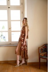 NIDODILEDA There Dress Floral Embroidered Lace Embellished