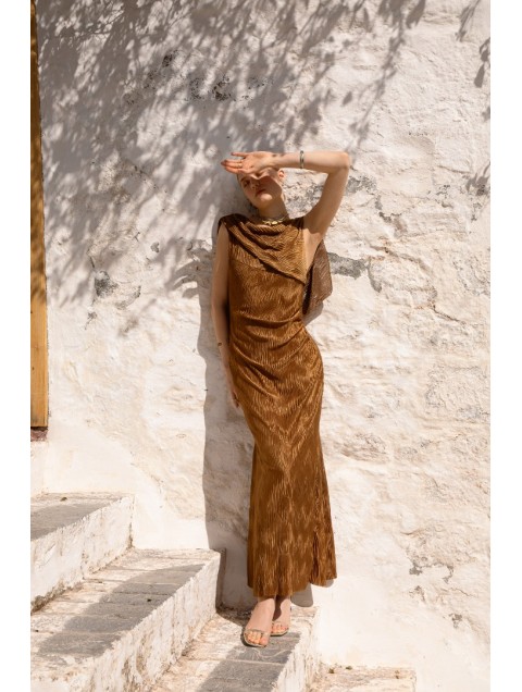 NIDODILEDA Wisdom Dress Dark Brown