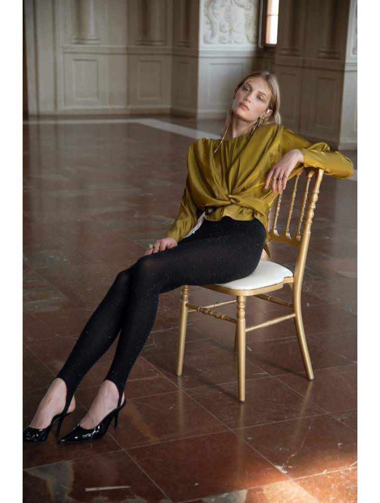 NIDODILEDA Grata Leggings Black Μαύρο Κολάν