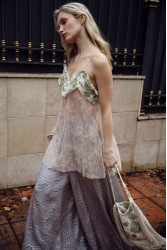 NIDODILEDA Opheliane Top Sequined Floral