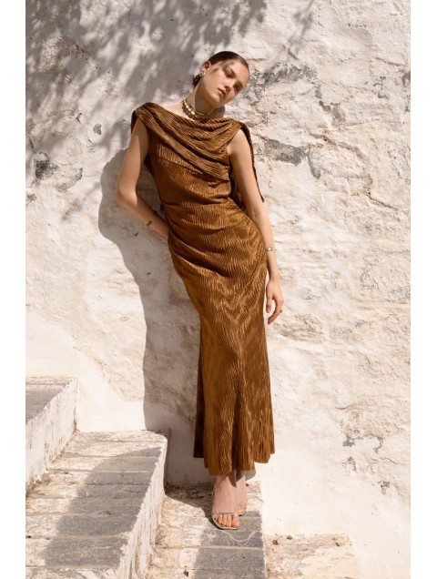 NIDODILEDA Wisdom Dress Dark Brown