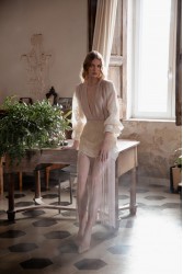 NIDODILEDA Glaze Skirt Sand Φούστα Στο Χρώμα Της Άμμου