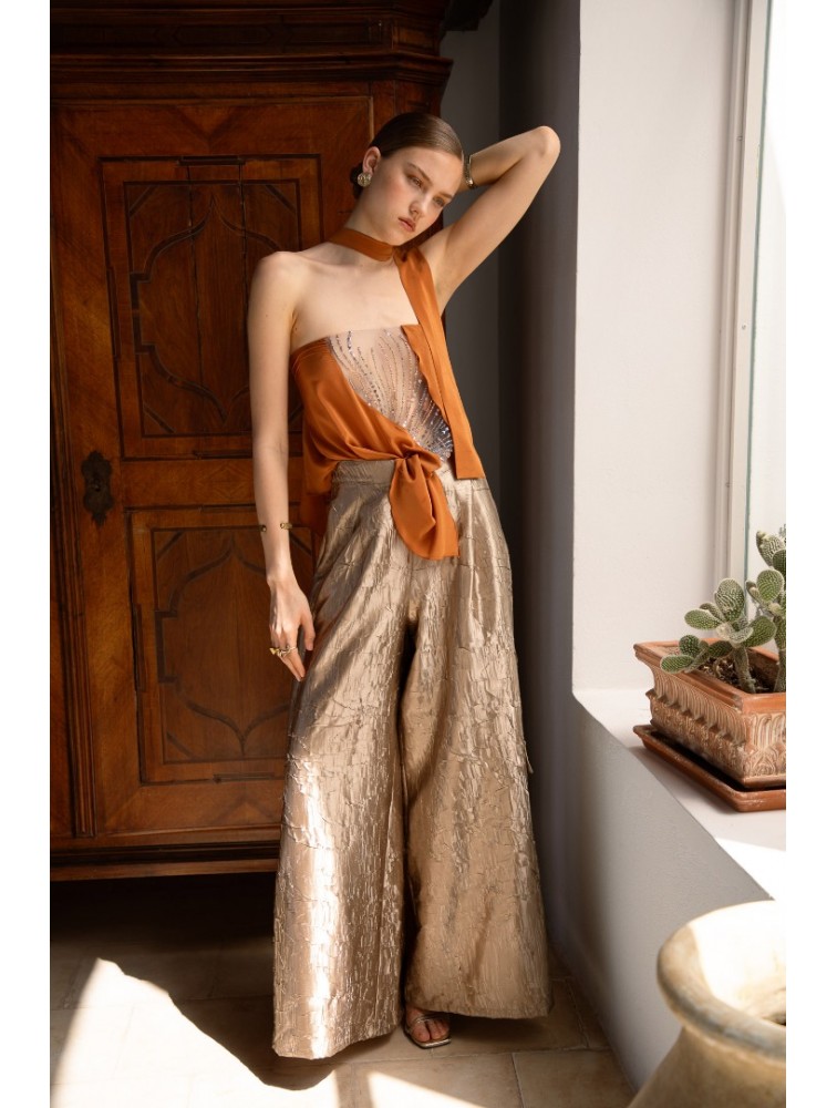 NIDODILEDA Eir Pants Silvery Olive Ασημί Λαδί Παντελόνα