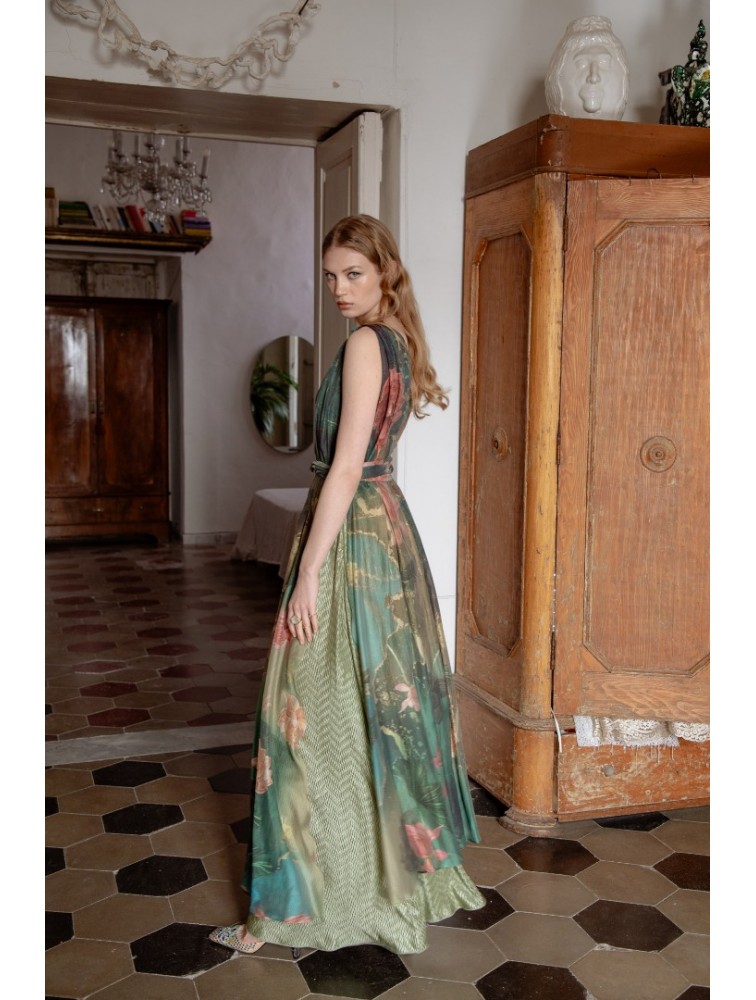 NIDODILEDA Natural Pants Olive Green Λαδί Παντελόνα