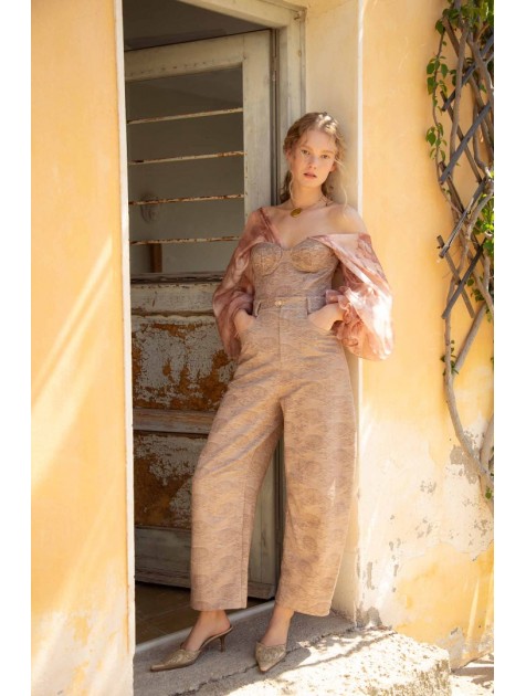 NIDODILEDA Neil Barrel Pants Dusty Pink Ροζ Παντελόνα NIDODILEDA Neil Barrel Pants Dusty Pink Ροζ Παντελόνα
