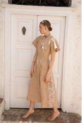 NIDODILEDA Promise Dress Sand