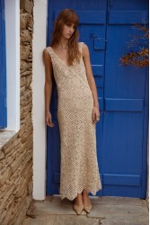 NIDODILEDA Revival Dress Sand