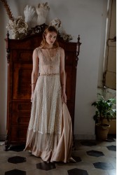 NIDODILEDA Whisper Dress Silvery Ασημί Φόρεμα